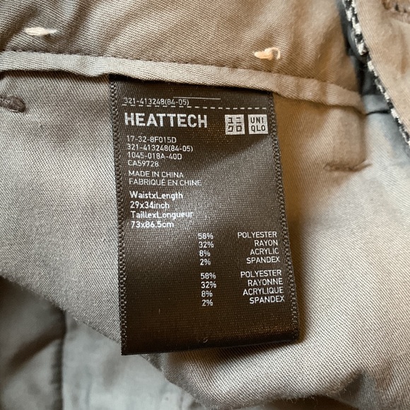 Uniqlo Houndstooth Trousers Grey and Black - Picture 6 of 7